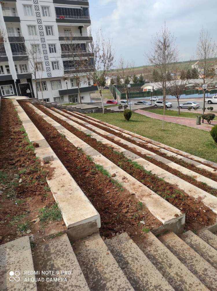 Nujiyan Parkı'nda Bakım Çalışmaları Yapıldı 