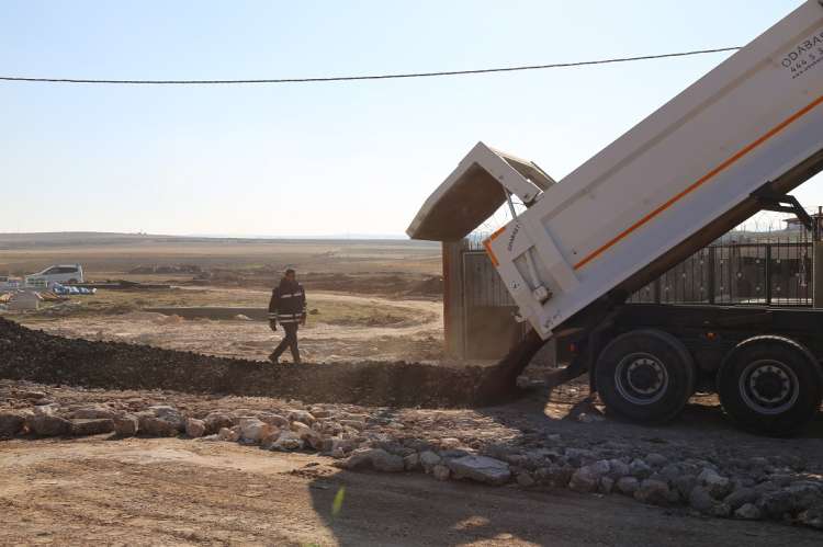 Yol Yapım Çalışması Tamamlandı