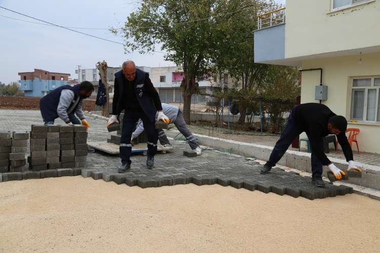 Cumhuriyet Mahallesi’nde Parke Yapım Çalışmaları Tamamlandı