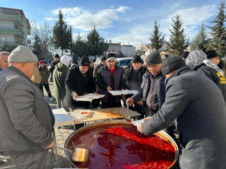 Adıyaman'da Kurulan Aş Çadırımız Çorba Dağıtımına Başladı 