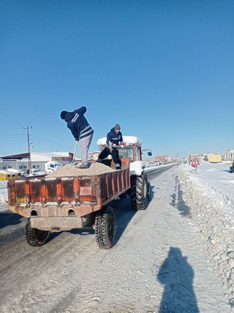 Tuzlama Çalışmaları Devam Ediyor