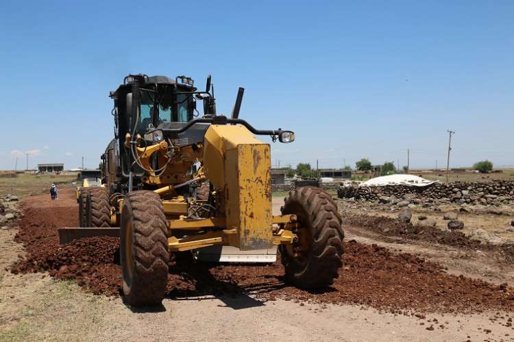 Köroğlu'nda Yol Çalışmaları Devam Ediyor 