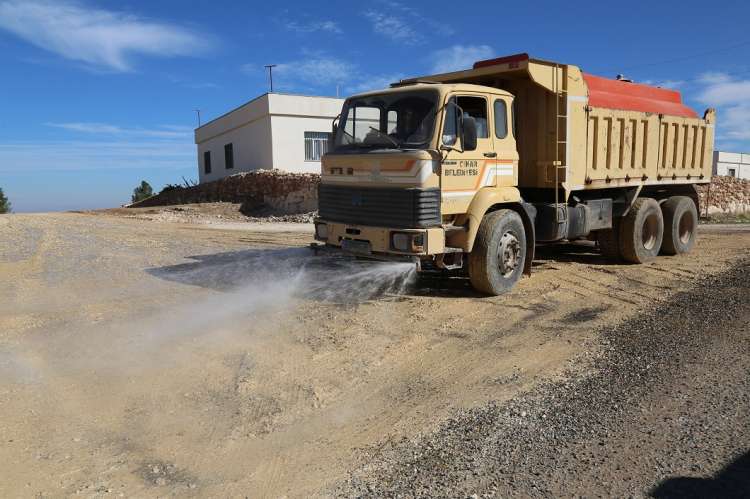 Kürekli’de Yol Çalışmaları Başladı