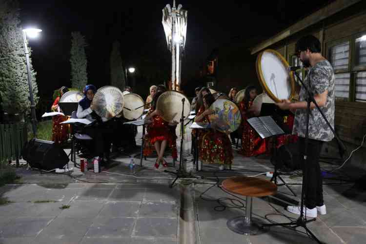 Jinwar Kadın Merkezi’nde Erbane Konseri Verildi